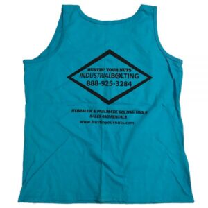 Teal – Bustin’ Your Nuts tank top