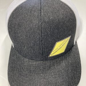 Gray – Bustin’ Your Nuts Ball Cap w/Yellow Logo